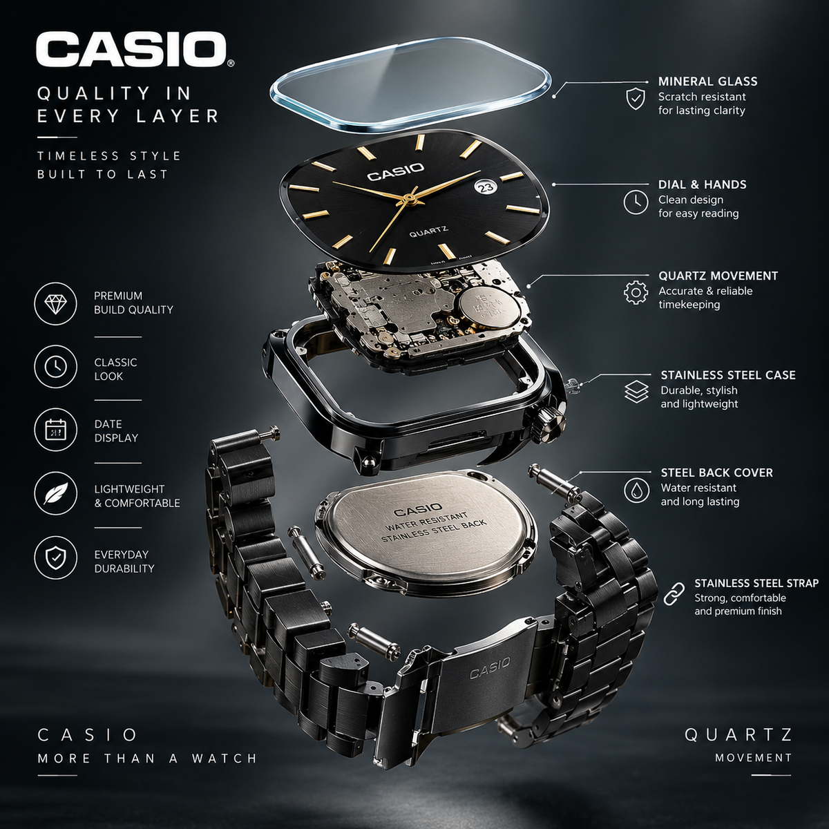 Casio Square Watch